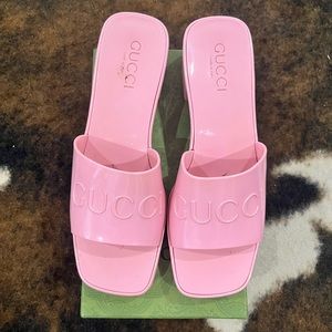 GG Inspired Rubber Slides